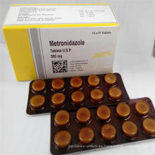 500mg Tabletas Farmacéuticas-Metronidazol